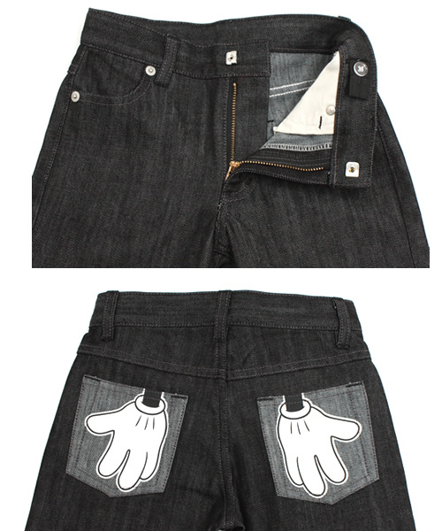 XLARGE（エクストララージ）の「MICKEY HANDS BEHIND JEAN（デニム