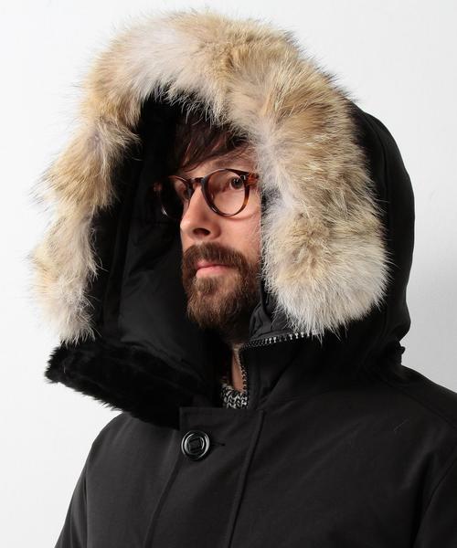 CANADA GOOSE（カナダグース）の「＜CANADA GOOSE（カナダグース）＞ JASPER PARKA †（ダウンジャケット/コート・メンズ・ブラック/ネイビー・LARGE/MEDIUM/X-LARGE/X-SMALL/SMALL）」の5枚目の写真
