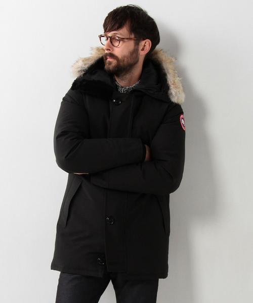 CANADA GOOSE（カナダグース）の「＜CANADA GOOSE（カナダグース）＞ JASPER PARKA †（ダウンジャケット/コート・メンズ・ブラック/ネイビー・LARGE/MEDIUM/X-LARGE/X-SMALL/SMALL）」の10枚目の写真