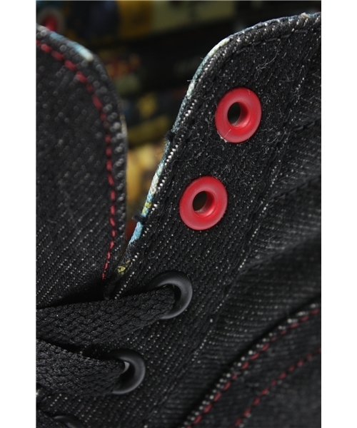 VANS（バンズ）の「VANS SK8-HI QUEEN（スニーカー・メンズ・ブラック・8/8h/9/9h/10/10h）」の2枚目の写真