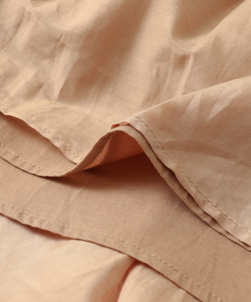 URBAN RESEARCH（アーバンリサーチ）の「 UR コットンシルクギャザースカート　（スカート・レディース・キャメル/ピンク/グレー系その他・FREE）」の13枚目の写真