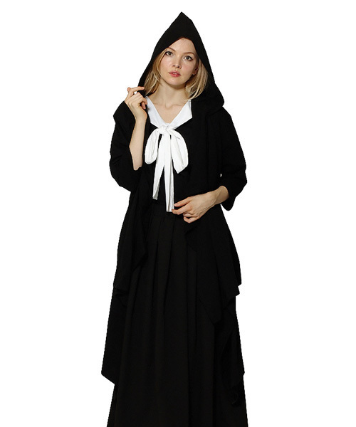 ankoROCK（アンコロック）の「７分袖レイヤーダブルフロントフードマント（テーラードジャケット・メンズ・B/A・ONE SIZE）」の11枚目の写真