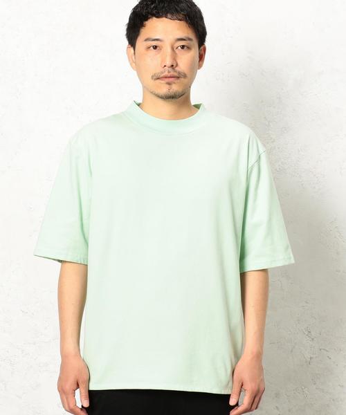 green label relaxing（グリーンレーベルリラクシング）の「BC DRY WIDE HI/N 5/SL 5分袖 Tシャツ＜機能性素材＞ ◆（Tシャツ/カットソー・メンズ・ライム/クリーム/ロイヤルブルー/ライトグレー・SMALL/LARGE/MEDIUM）」の6枚目の写真