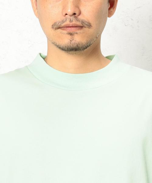 green label relaxing（グリーンレーベルリラクシング）の「BC DRY WIDE HI/N 5/SL 5分袖 Tシャツ＜機能性素材＞ ◆（Tシャツ/カットソー・メンズ・ライム/クリーム/ロイヤルブルー/ライトグレー・SMALL/LARGE/MEDIUM）」の9枚目の写真