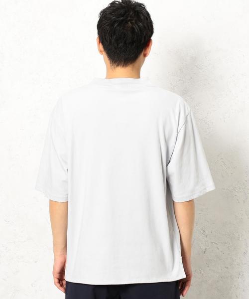 green label relaxing（グリーンレーベルリラクシング）の「BC DRY WIDE HI/N 5/SL 5分袖 Tシャツ＜機能性素材＞ ◆（Tシャツ/カットソー・メンズ・ライム/クリーム/ロイヤルブルー/ライトグレー・SMALL/LARGE/MEDIUM）」の16枚目の写真