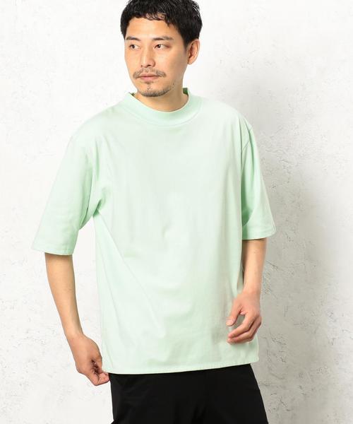 green label relaxing（グリーンレーベルリラクシング）の「BC DRY WIDE HI/N 5/SL 5分袖 Tシャツ＜機能性素材＞ ◆（Tシャツ/カットソー・メンズ・ライム/クリーム/ロイヤルブルー/ライトグレー・SMALL/LARGE/MEDIUM）」の11枚目の写真