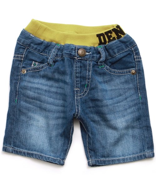 BREEZE(ブリーズ)の「スタンダードデニムパンツ 5分丈(デニムパンツ・キッズ・ストライプ/ブルー・90/80/140/95/100/120/110/130)」の9枚目の写真