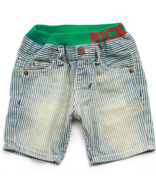 BREEZE(ブリーズ)の「スタンダードデニムパンツ 5分丈(デニムパンツ・キッズ・ストライプ/ブルー・90/80/140/95/100/120/110/130)」の12枚目の写真