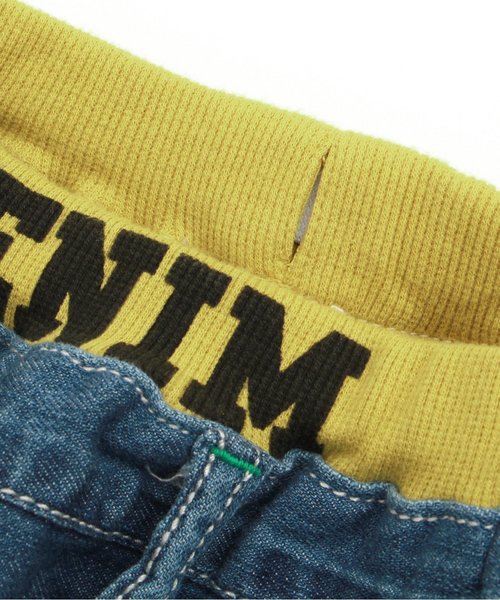 BREEZE(ブリーズ)の「スタンダードデニムパンツ 5分丈(デニムパンツ・キッズ・ストライプ/ブルー・90/80/140/95/100/120/110/130)」の17枚目の写真