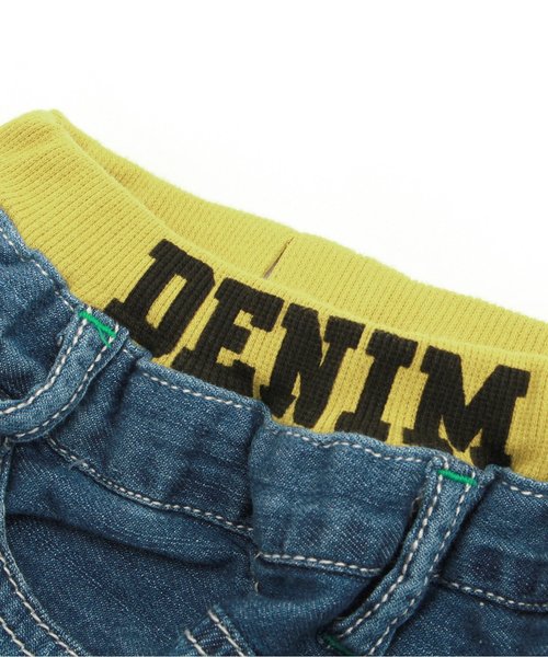 BREEZE(ブリーズ)の「スタンダードデニムパンツ 5分丈(デニムパンツ・キッズ・ストライプ/ブルー・90/80/140/95/100/120/110/130)」の18枚目の写真