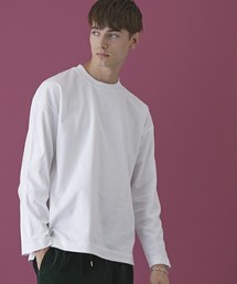 【STUDIOUS】STUDIOUS HIGH ドライテンジククルーネックロンT