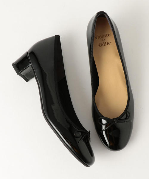 ODETTE E ODILE（オデットエオディール）の「【WEB限定】O バレエ パンプス40●↑（パンプス・レディース・レッド/ブラック/ダークグレー/その他1/ネイビー・22.5cm/22cm/23.5cm/25cm/24.5cm/24cm/23cm）」の5枚目の写真