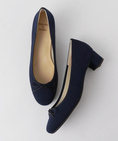 ODETTE E ODILE（オデットエオディール）の「【WEB限定】O バレエ パンプス40●↑（パンプス・レディース・レッド/ブラック/ダークグレー/その他1/ネイビー・22.5cm/22cm/23.5cm/25cm/24.5cm/24cm/23cm）」の3枚目の写真