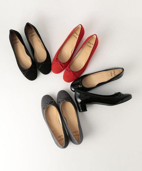 ODETTE E ODILE（オデットエオディール）の「【WEB限定】O バレエ パンプス40●↑（パンプス・レディース・レッド/ブラック/ダークグレー/その他1/ネイビー・22.5cm/22cm/23.5cm/25cm/24.5cm/24cm/23cm）」の18枚目の写真