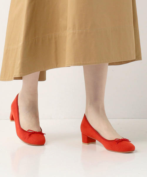 ODETTE E ODILE（オデットエオディール）の「【WEB限定】O バレエ パンプス40●↑（パンプス・レディース・レッド/ブラック/ダークグレー/その他1/ネイビー・22.5cm/22cm/23.5cm/25cm/24.5cm/24cm/23cm）」の14枚目の写真