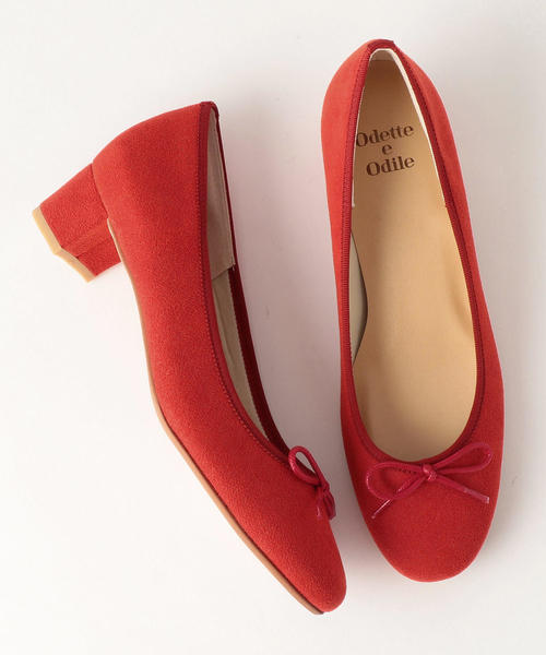 ODETTE E ODILE（オデットエオディール）の「【WEB限定】O バレエ パンプス40●↑（パンプス・レディース・レッド/ブラック/ダークグレー/その他1/ネイビー・22.5cm/22cm/23.5cm/25cm/24.5cm/24cm/23cm）」の15枚目の写真