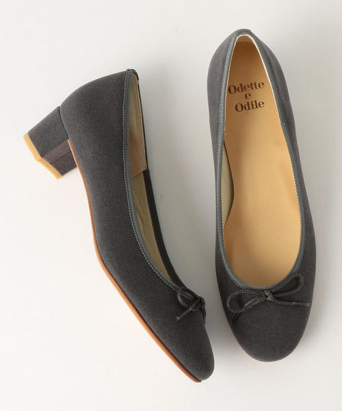 ODETTE E ODILE（オデットエオディール）の「【WEB限定】O バレエ パンプス40●↑（パンプス・レディース・レッド/ブラック/ダークグレー/その他1/ネイビー・22.5cm/22cm/23.5cm/25cm/24.5cm/24cm/23cm）」の6枚目の写真