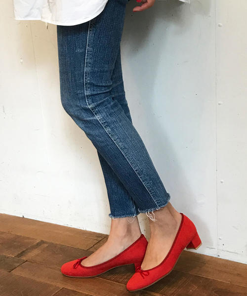 ODETTE E ODILE（オデットエオディール）の「【WEB限定】O バレエ パンプス40●↑（パンプス・レディース・レッド/ブラック/ダークグレー/その他1/ネイビー・22.5cm/22cm/23.5cm/25cm/24.5cm/24cm/23cm）」の8枚目の写真