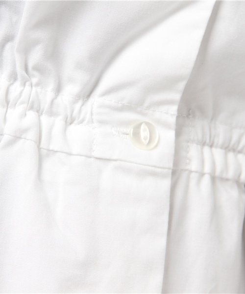 one after another NICE CLAUP（ワンアフターアナザーナイスクラップ）の「キャンディースリーブシャツ（シャツ/ブラウス・レディース・ベージュ/オフホワイト/ブラック/カーキ・FREE）」の12枚目の写真