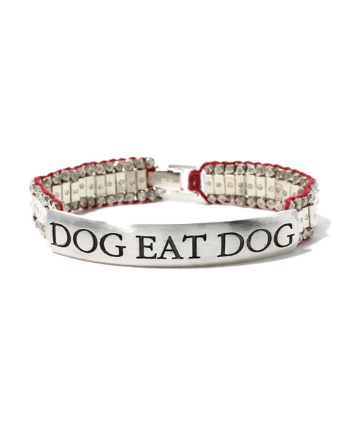 ヒステリックグラマー DOG EAT DOGタイビーズ バングル　SV925 HYSTERIC GLAMOUR（ヒステリックグラマー）の「DOG EAT DOG