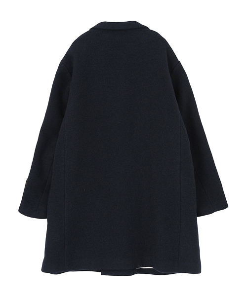 Ne-net（ネネット）の「(S)ライトチェスター（チェスターコート・レディース・ブラウン/ネイビー・02）」の6枚目の写真