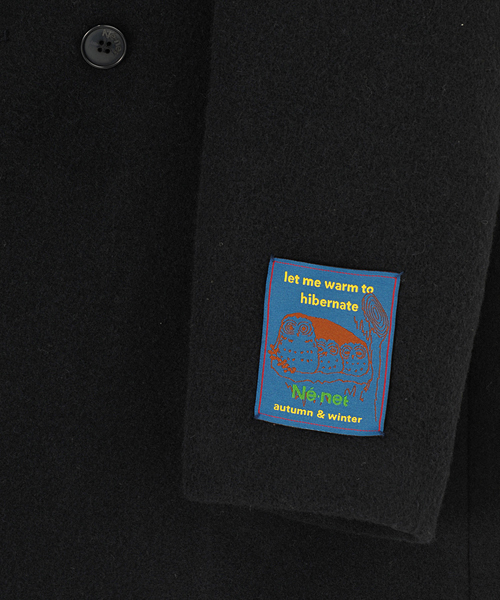 Ne-net（ネネット）の「(S)ライトチェスター（チェスターコート・レディース・ブラウン/ネイビー・02）」の5枚目の写真