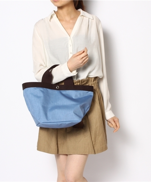 NANO universe(ナノユニバース)の「FF/コーデュラナイロントートM(バックパック/リュック・レディース・ブラック/ブルー/ピンク/ライトベージュ・FREE)」の11枚目の写真