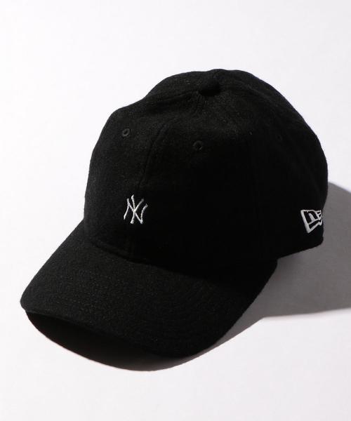 NEW ERA（ニューエラ）の「＜NEWERA＞ MLTN SMALL LOGO CAP/キャップ ◆（キャップ・メンズ・ブラック/ダークグレー/ネイビー・ONE）」の2枚目の写真