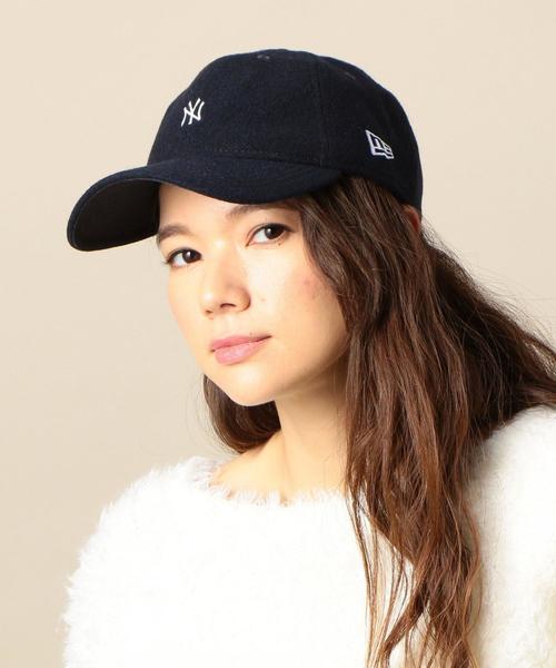 NEW ERA（ニューエラ）の「＜NEWERA＞ MLTN SMALL LOGO CAP/キャップ ◆（キャップ・メンズ・ブラック/ダークグレー/ネイビー・ONE）」の9枚目の写真