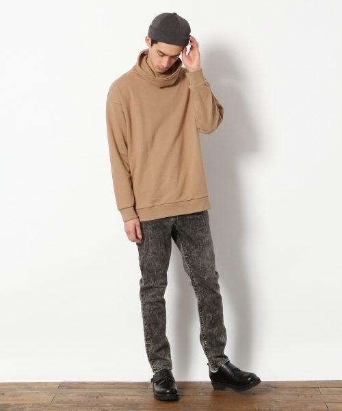 RAGEBLUE（レイジブルー）の「ケミカルデニムスキニー5P/777155（デニムパンツ・メンズ・ブラック系その他/ケミカルウォッシュ・SMALL/MEDIUM/LARGE）」の3枚目の写真