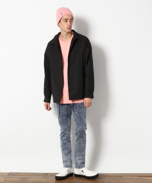 RAGEBLUE（レイジブルー）の「ケミカルデニムスキニー5P/777155（デニムパンツ・メンズ・ブラック系その他/ケミカルウォッシュ・SMALL/MEDIUM/LARGE）」の4枚目の写真