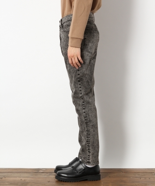 RAGEBLUE（レイジブルー）の「ケミカルデニムスキニー5P/777155（デニムパンツ・メンズ・ブラック系その他/ケミカルウォッシュ・SMALL/MEDIUM/LARGE）」の5枚目の写真