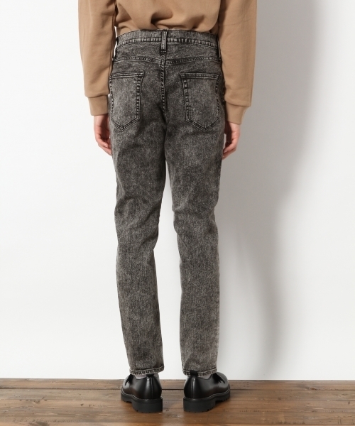 RAGEBLUE（レイジブルー）の「ケミカルデニムスキニー5P/777155（デニムパンツ・メンズ・ブラック系その他/ケミカルウォッシュ・SMALL/MEDIUM/LARGE）」の6枚目の写真