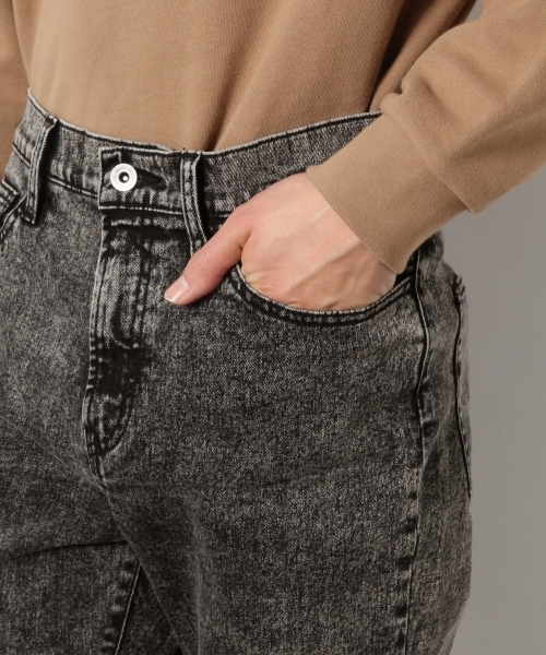 RAGEBLUE（レイジブルー）の「ケミカルデニムスキニー5P/777155（デニムパンツ・メンズ・ブラック系その他/ケミカルウォッシュ・SMALL/MEDIUM/LARGE）」の8枚目の写真