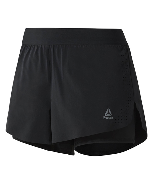 Reebok(リーボック)の「ワンシリーズ 2 in 1 ショーツ(その他パンツ・レディース・ブラック/パープル系その他・LARGE/MEDIUM/SMALL/X-LARGE)」の9枚目の写真