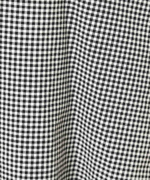 ROPE' PICNIC(ロペピクニック)の「ギンガムチェックサーキュラースカート(スカート・レディース・ブラック・36/38)」の7枚目の写真