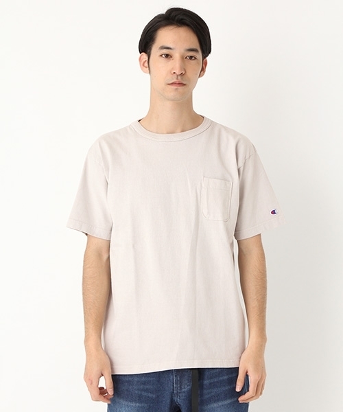 Champion（チャンピオン）の「Champion/別注T1011USTシャツ【niko and ...】（Tシャツ/カットソー・メンズ・ピンク/ブルー/ライトグレー・MEDIUM/X-LARGE/LARGE）」の9枚目の写真