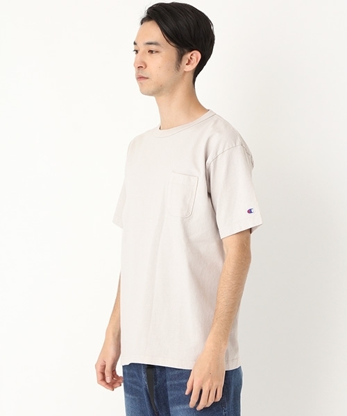 Champion（チャンピオン）の「Champion/別注T1011USTシャツ【niko and ...】（Tシャツ/カットソー・メンズ・ピンク/ブルー/ライトグレー・MEDIUM/X-LARGE/LARGE）」の10枚目の写真