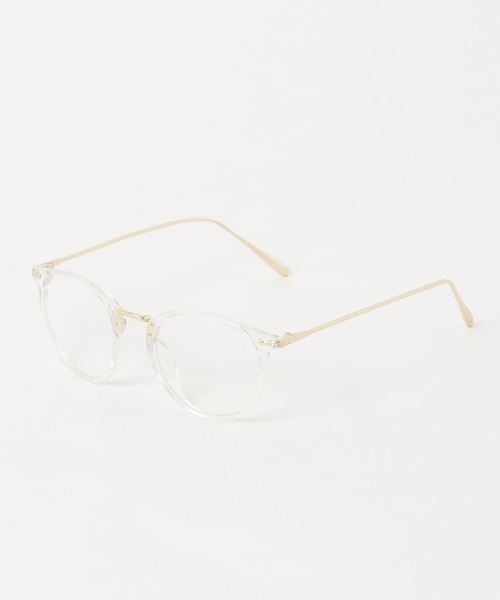 Fun & Daily（ファンアンドデイリー）の「Metal Boston Glasses（メガネ・メンズ・ブラック/クリア・FREE）」の5枚目の写真