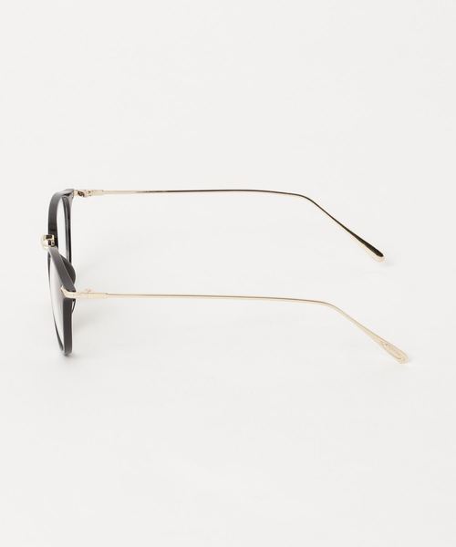 Fun & Daily（ファンアンドデイリー）の「Metal Boston Glasses（メガネ・メンズ・ブラック/クリア・FREE）」の3枚目の写真