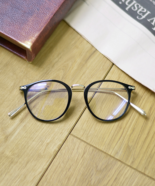 Fun & Daily（ファンアンドデイリー）の「Metal Boston Glasses（メガネ・メンズ・ブラック/クリア・FREE）」の7枚目の写真