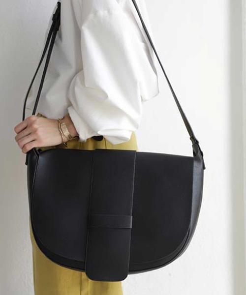 antiqua（アンティカ）の「スマートショルダーバッグ（ショルダーバッグ・レディース・ブラック・FREE）」の10枚目の写真