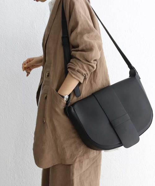 antiqua（アンティカ）の「スマートショルダーバッグ（ショルダーバッグ・レディース・ブラック・FREE）」の6枚目の写真