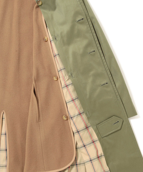 GRENFELL（グレンフェル）の「GRENFELL / SLIM CAMPBELL コットンギャバジン ステンカラーコート（ステンカラー