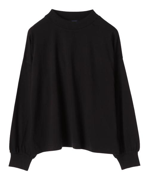 AMERICAN HOLIC(アメリカンホリック)の「・ミニハイネックプルオーバー(Tシャツ/カットソー・レディース・ブラック/チャコールグレー/キャメル・FREE)」の6枚目の写真