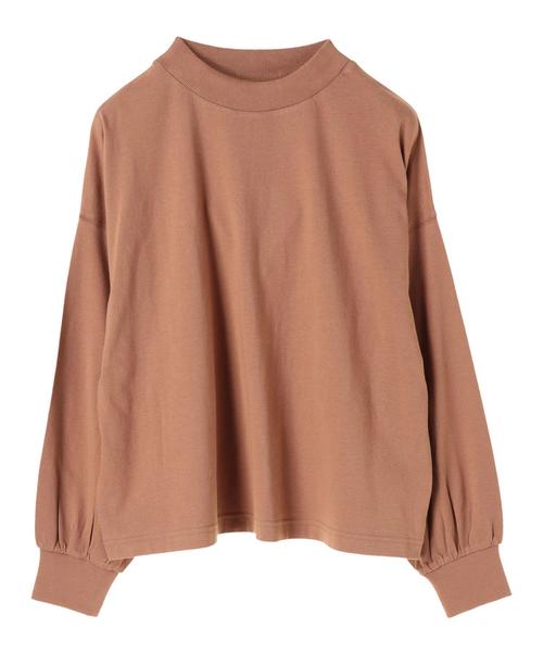 AMERICAN HOLIC(アメリカンホリック)の「・ミニハイネックプルオーバー(Tシャツ/カットソー・レディース・ブラック/チャコールグレー/キャメル・FREE)」の7枚目の写真