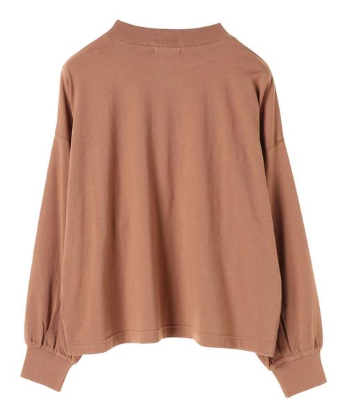 AMERICAN HOLIC(アメリカンホリック)の「・ミニハイネックプルオーバー(Tシャツ/カットソー・レディース・ブラック/チャコールグレー/キャメル・FREE)」の10枚目の写真