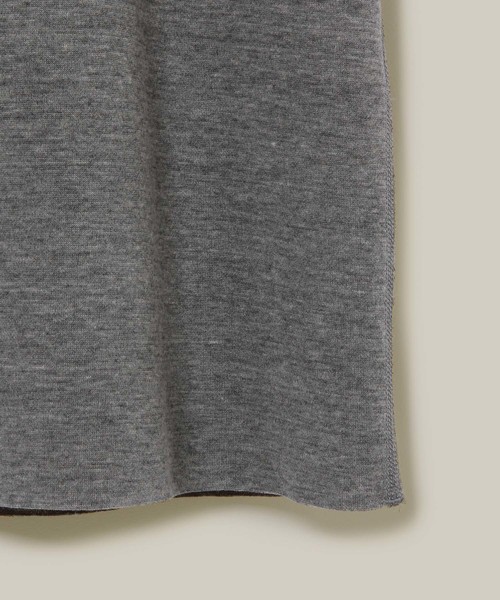 ADAM ET ROPE'(アダムエロペ)の「〈ONOメリヤス〉別注 接結カットオフTシャツ(Tシャツ/カットソー・メンズ・ブラック/グレー・L/M)」の7枚目の写真