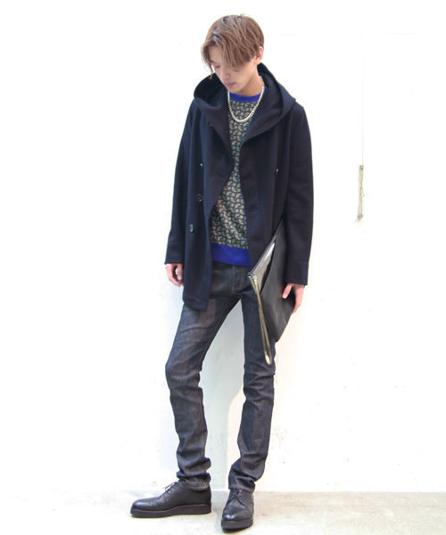 MIDWEST（ミッドウエスト）の「PADRONE×MIDWEST別注ラバーソールバッファローシューズ（ドレスシューズ・メンズ・ブラック・40/41/42）」の15枚目の写真