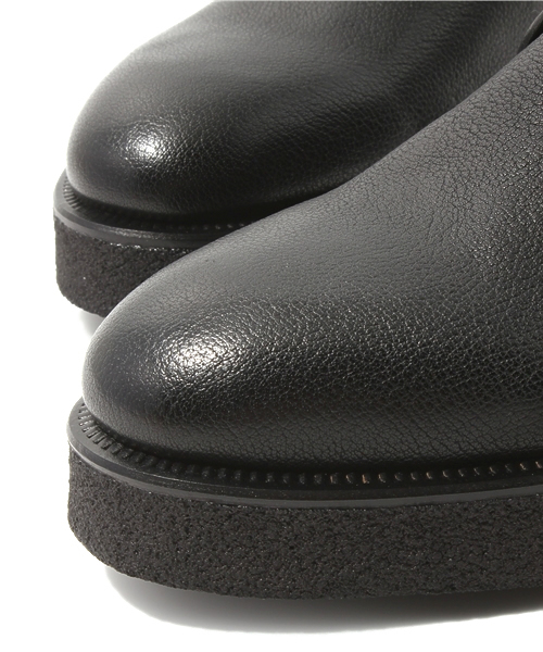 MIDWEST（ミッドウエスト）の「PADRONE×MIDWEST別注ラバーソールバッファローシューズ（ドレスシューズ・メンズ・ブラック・40/41/42）」の4枚目の写真